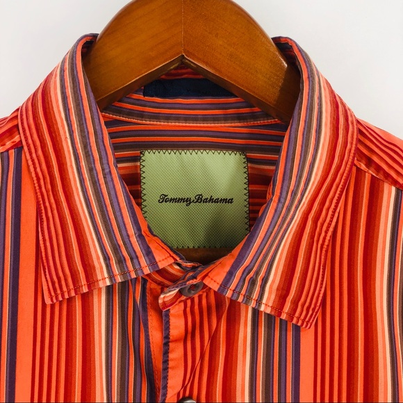 Tommy bahama men long sleeve stripped button down - Picture 8 of 8